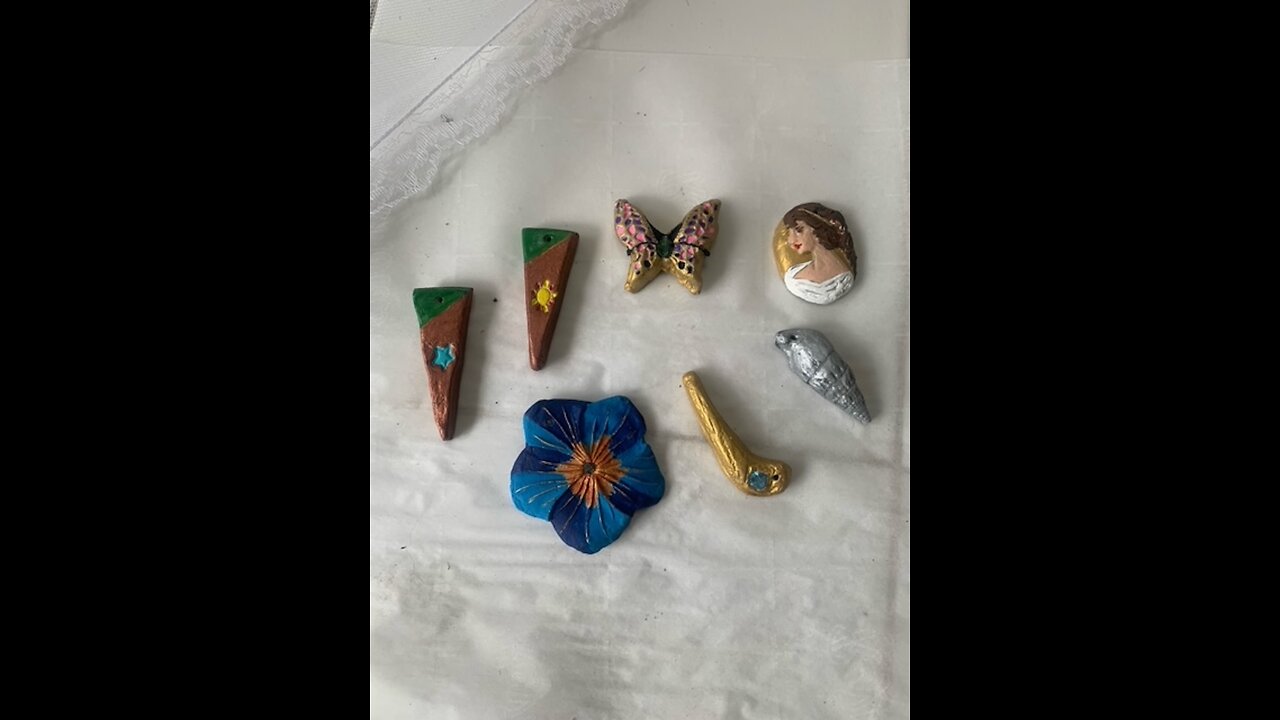 Hanging, Painted Ornaments, Clay Project with Kids, Pet Paws and More!