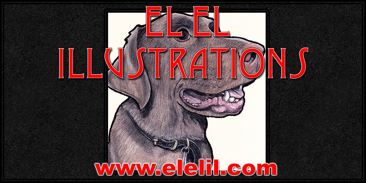 Drawing Saoirse the Dog in Pastel