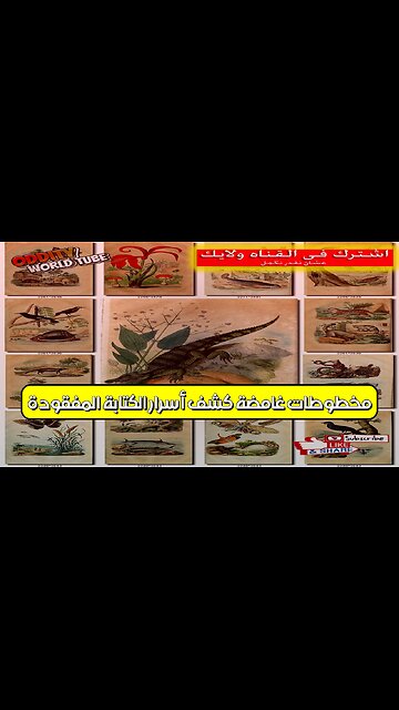 مخطوطات غامضة: كشف أسرار الكتابة المفقودة #تاريخ #ألغاز #مخطوطات