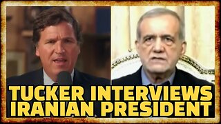 Tucker BREAKS WOKE RIGHT BRAINS By Interviewing Iranian President