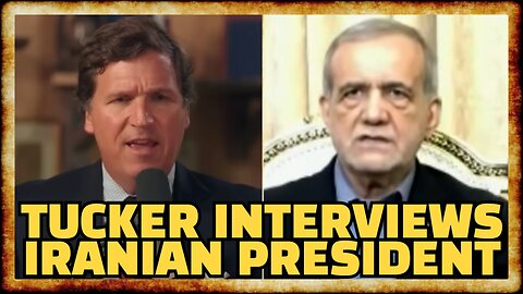Tucker BREAKS WOKE RIGHT BRAINS By Interviewing Iranian President