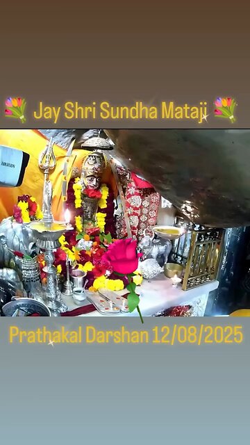 12.8.2025 SUNDHA MATA AARTI DARSHAN