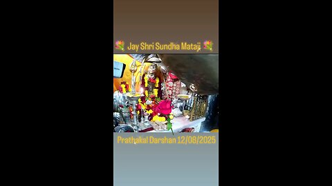 12.8.2025 SUNDHA MATA AARTI DARSHAN