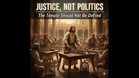 Justice, Not Politics: Why Jesus Turned the Tables in the Outer Court