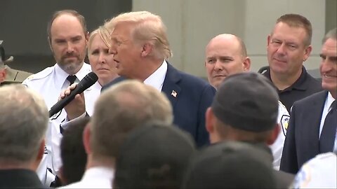 "You people are winners, and I just think it's such an honor to be with you.