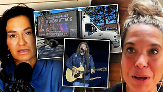 Rebel billboard truck turns up to Sean Feucht's worship event in Toronto