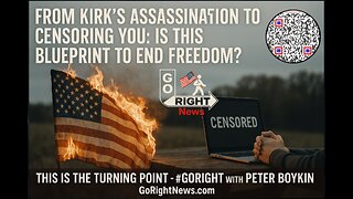 From Charlie Kirk’s Assassination to Censoring You: Is This the Blueprint to End Freedom?