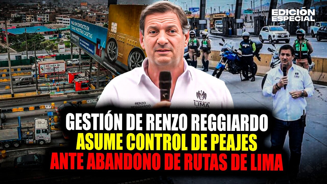 #EnVivo Rutas de Lima deja de operar y Municipalidad de Lima asume control de peajes
