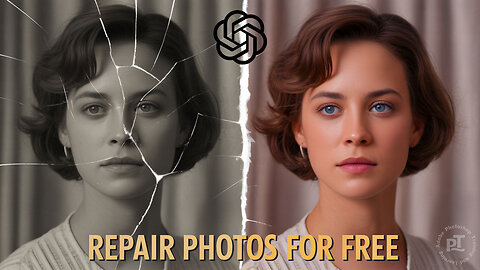 How to Repair Old Damaged Photos for Free Using ChatGPT