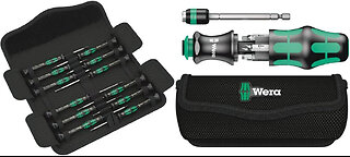 Wera Kraftform Micro Screwdriver Set + Wera Compact Tool Set