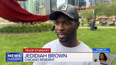 A Chicago resident is sounding off in support of a crime crackdown, terrifying Democrats, declaring