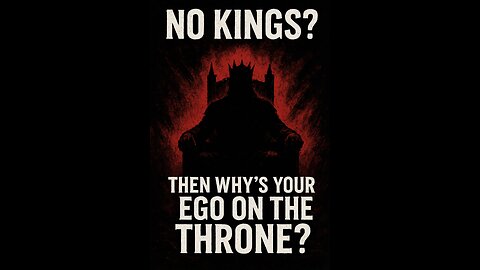 No Kings? Then Why’s Your Ego on the Throne? ✝ ✝ 🔥Scrolling "Protests", Emi Twitch con, and gaming