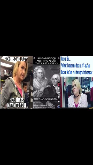 A QUICK LOOK AT SOME OF THE FIRST 'LADIES' ⚧ [EXCUSE ME - IT'S MA'AM❗]