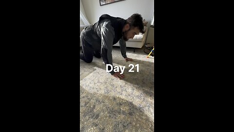 Day 21 – Me & The Floor = Besties 😂💪