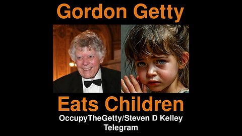 @StevenDKelleyshow, May9th, 2025 @GordonGettyEatsChildren #OccupyTheGetty