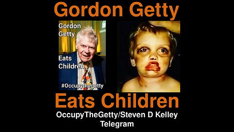 @StevenDKelleyshow, May9th, 2025 @GordonGettyEatsChildren #OccupyTheGetty
