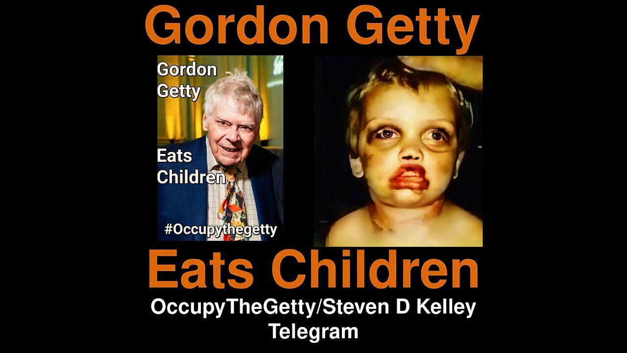 @StevenDKelleyshow, May9th, 2025 @GordonGettyEatsChildren #OccupyTheGetty