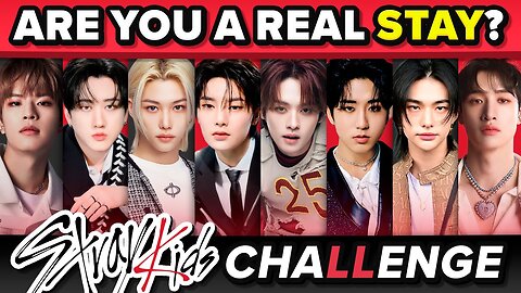 ULTIMATE STRAY KIDS QUIZ: Are You a Real STAY? ❤️🖤 K-POP GAME