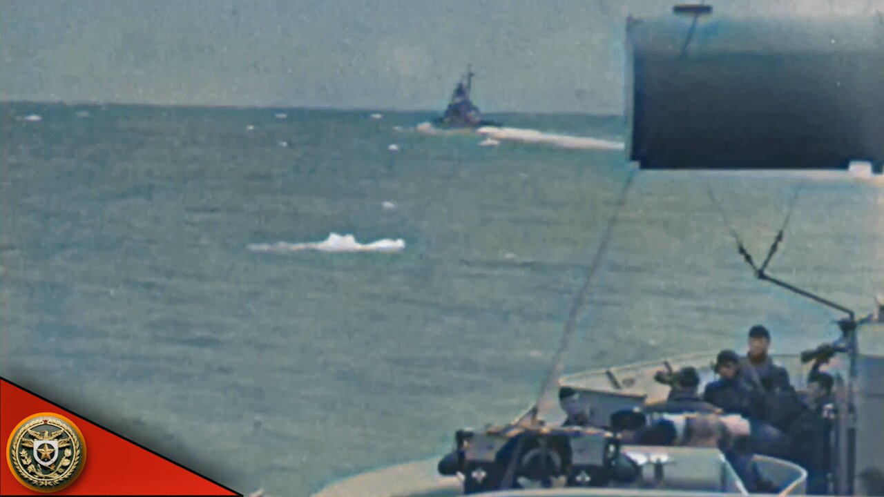 Battleship Bismarck in the Battle of the Denmark strait - Kriegsmarine in ww2 {Colorized & Enhanced}