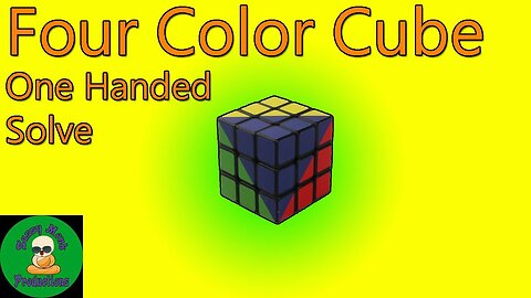 Four Color Cube One Handed Solve