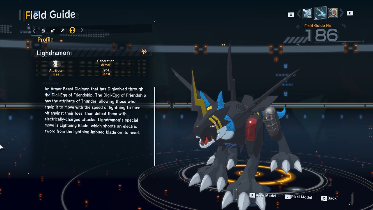 lighdramon all digivolution/de-digivolution/profile Digimon Story Time Stranger