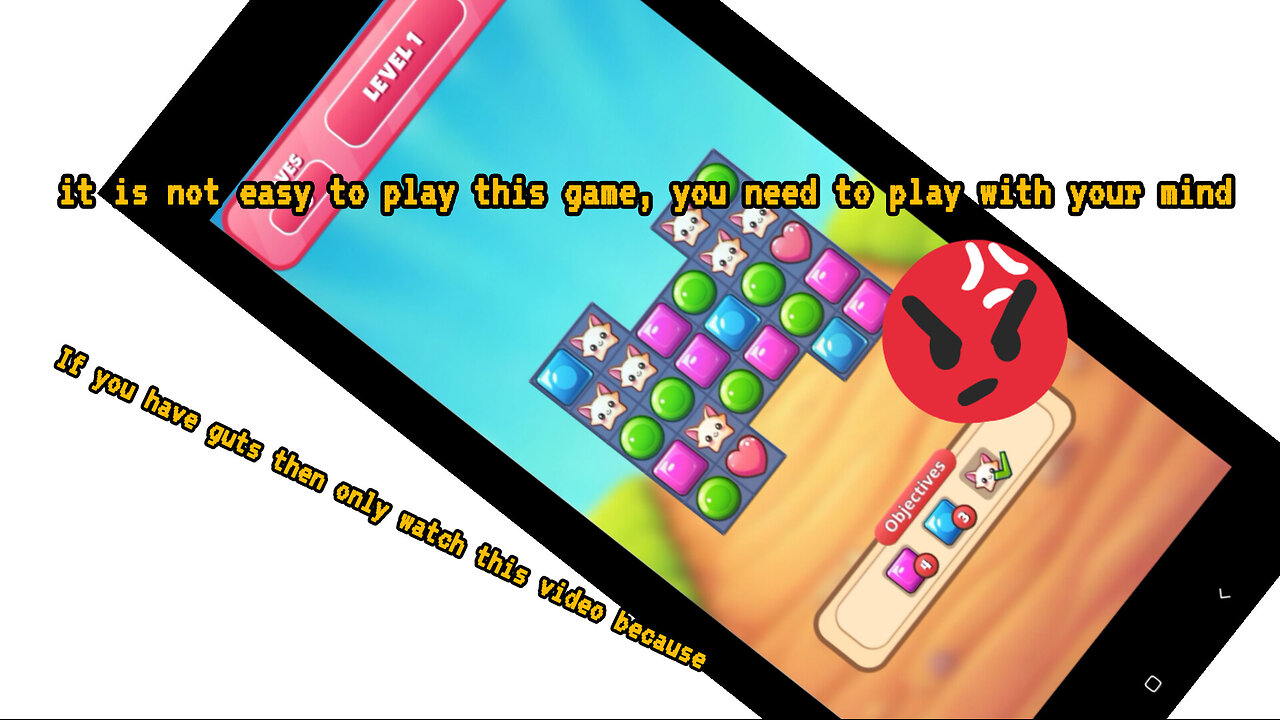 If you have guts then only watch this video because it is not easy to play this game, you need
