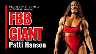 From Bodybuilder to FBB Muscle Pro | Patti Hanson Transformation of a Muscular Woman