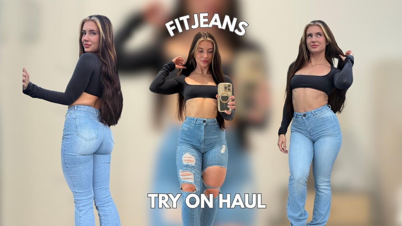 FITJEANS Try On Haul | Black Friday