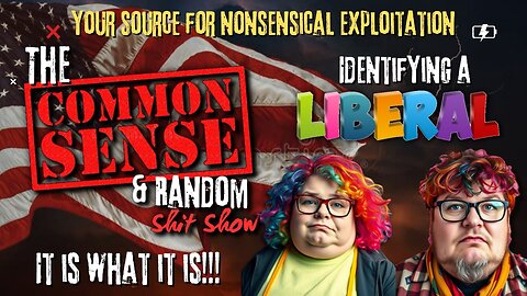 The Common Sense and Random Shit, Show (Identifying A Liberal)