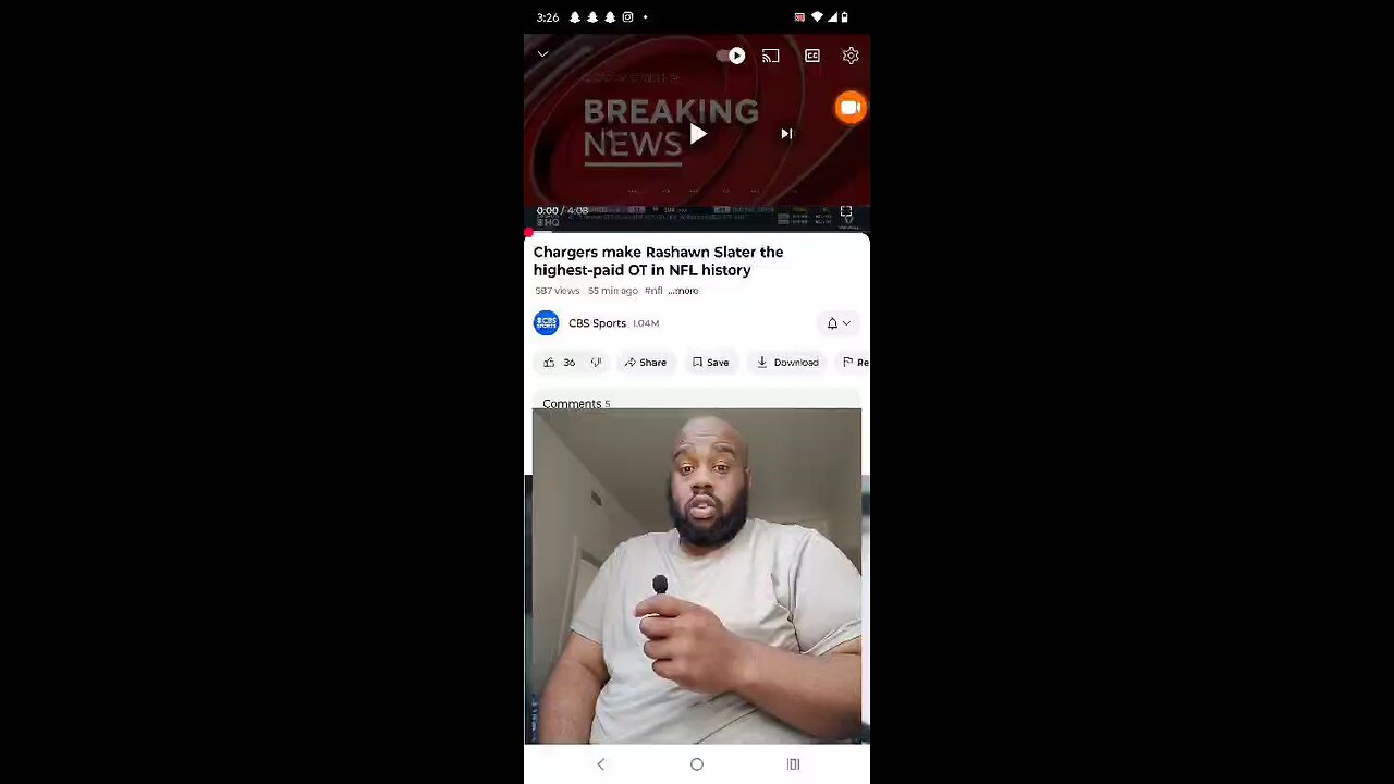 Rashawn Slater Becomes Highest-Paid OT In NFL History