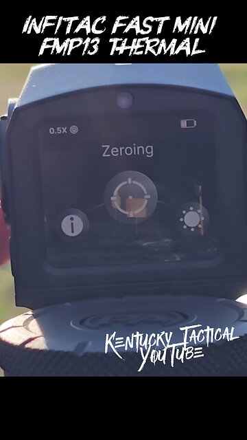 How to Zero the Infitac Fast Mini FMP13 Thermal Pistol Sight