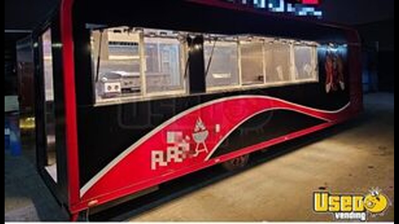 2024 7.5' x 26' Kitchen Food Concession Trailer with Pro-Fire System for Sale in California!