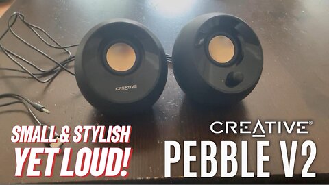 The Best Desktop Speakers Under $50 – Creative Pebble V2!