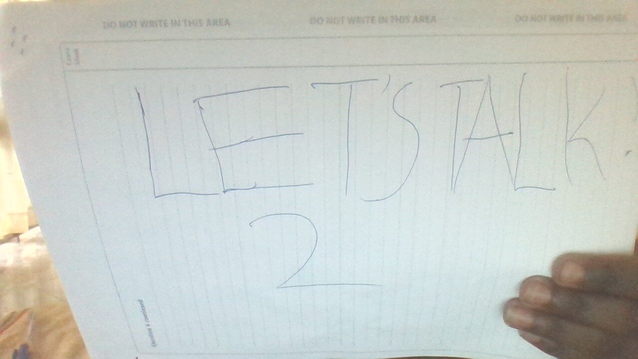 Let's talk 2