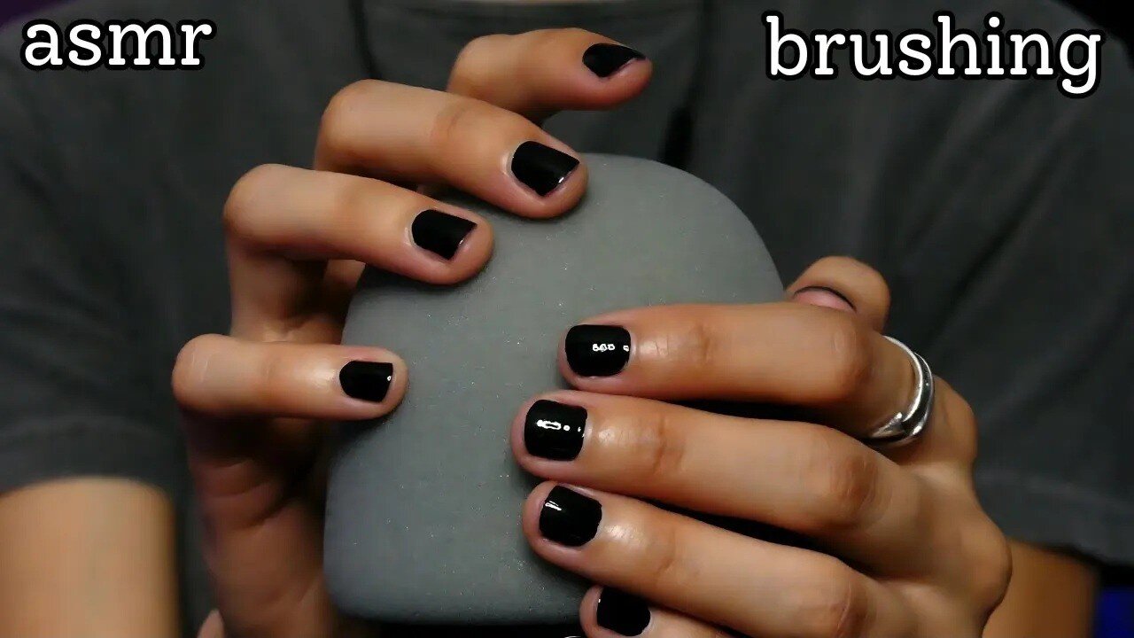 ASMR Rhythmic Mic Brushing for Stress Relief (no talking)