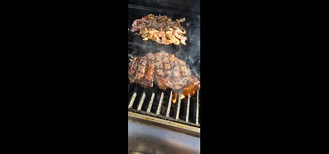 Steak on the Barbie
