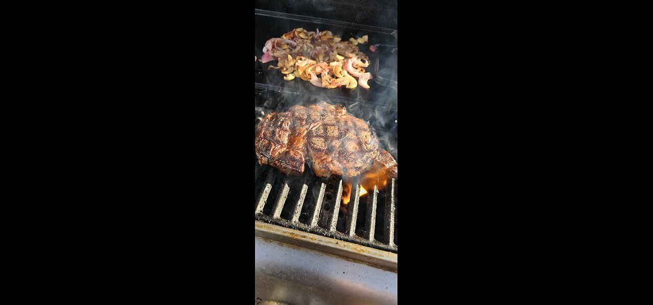 Steak on the Barbie