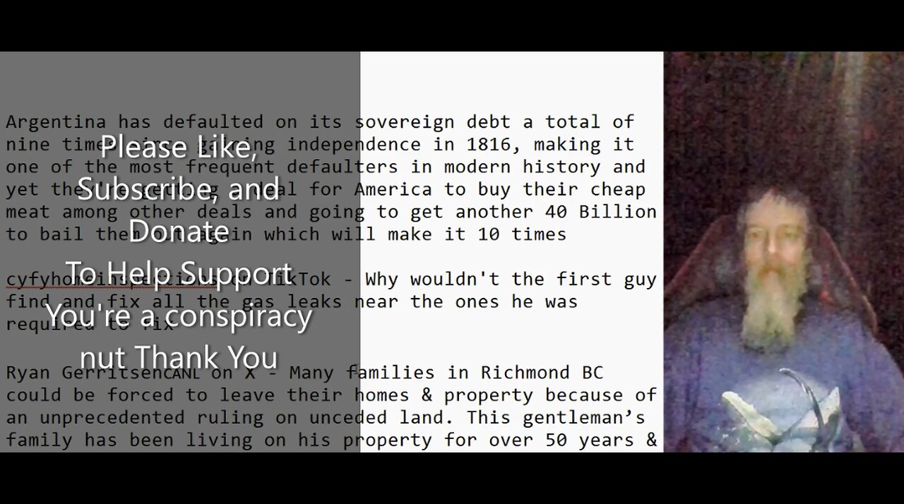 Argentina to get 40 Billion and other deals, Home inspections, BC residents may have to move