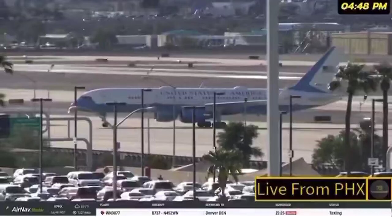 Emotional Homecoming: Air Force Two Lands with Charlie Kirk's Casket at PHX on 9/11
