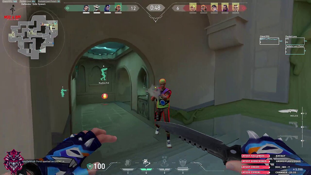 When the knifing doesn't work according the plan ...