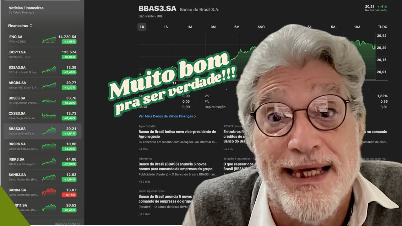 BOLSA DE VALORES EM ALTA HOJE