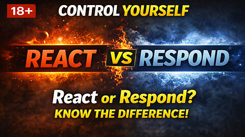 Reacting Is Why You Keep Losing Control