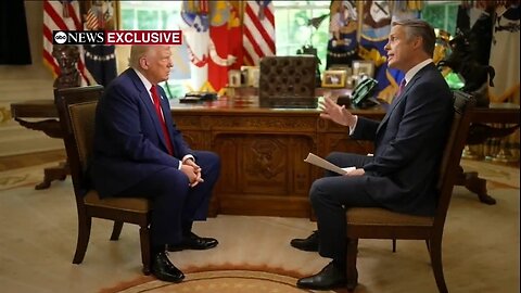 Trump Battles ABC's Terry Moran Over Tariffs