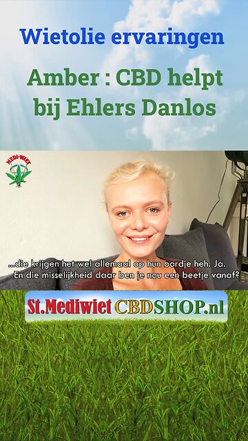 Amber- CBD helpt bij Ehlers Danlos