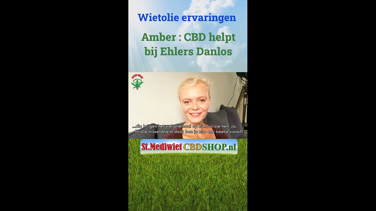 Amber- CBD helpt bij Ehlers Danlos