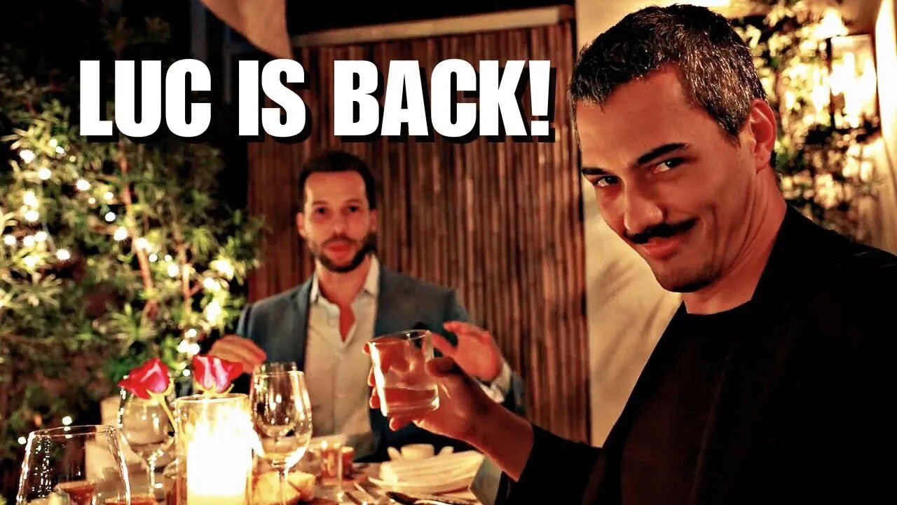 Andrew Tate Reunites With His Cousin Luc in Miami!