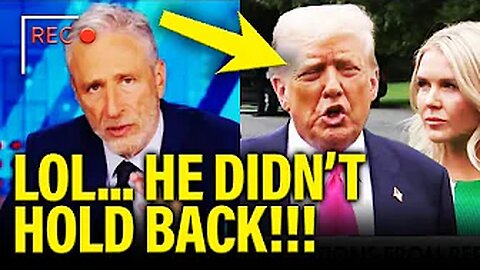Jon Stewart DESTROYS Trump... his DARK Past CATCHES UP to him