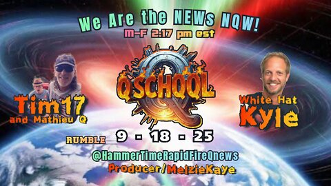 ITS HABBENING!!! Q SCHQQL 9/18/25
