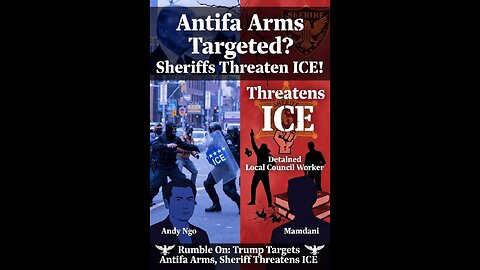 Rumble On: Trump Targets Antifa Arms, Sheriff Threatens ICE – Ep. 316, 1/14/26