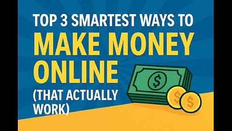 💼 How to Make Money Online — 3 Proven Ways